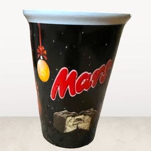 Mars Candy Chocolate Bar China Coffee Drink Mug. Christmas Themed.